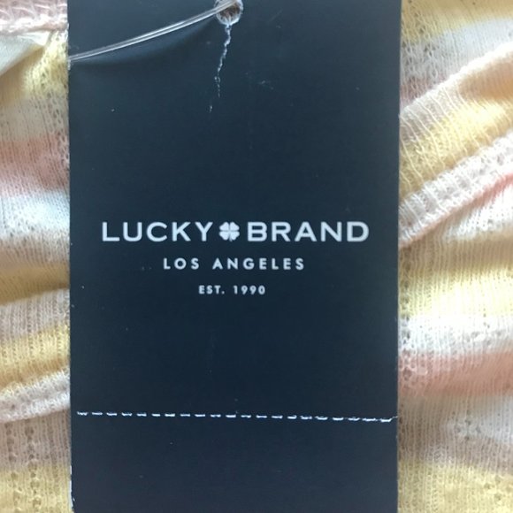 Lucky Brand Striped Cotton Shirt (NWT) - Picture 10 of 12